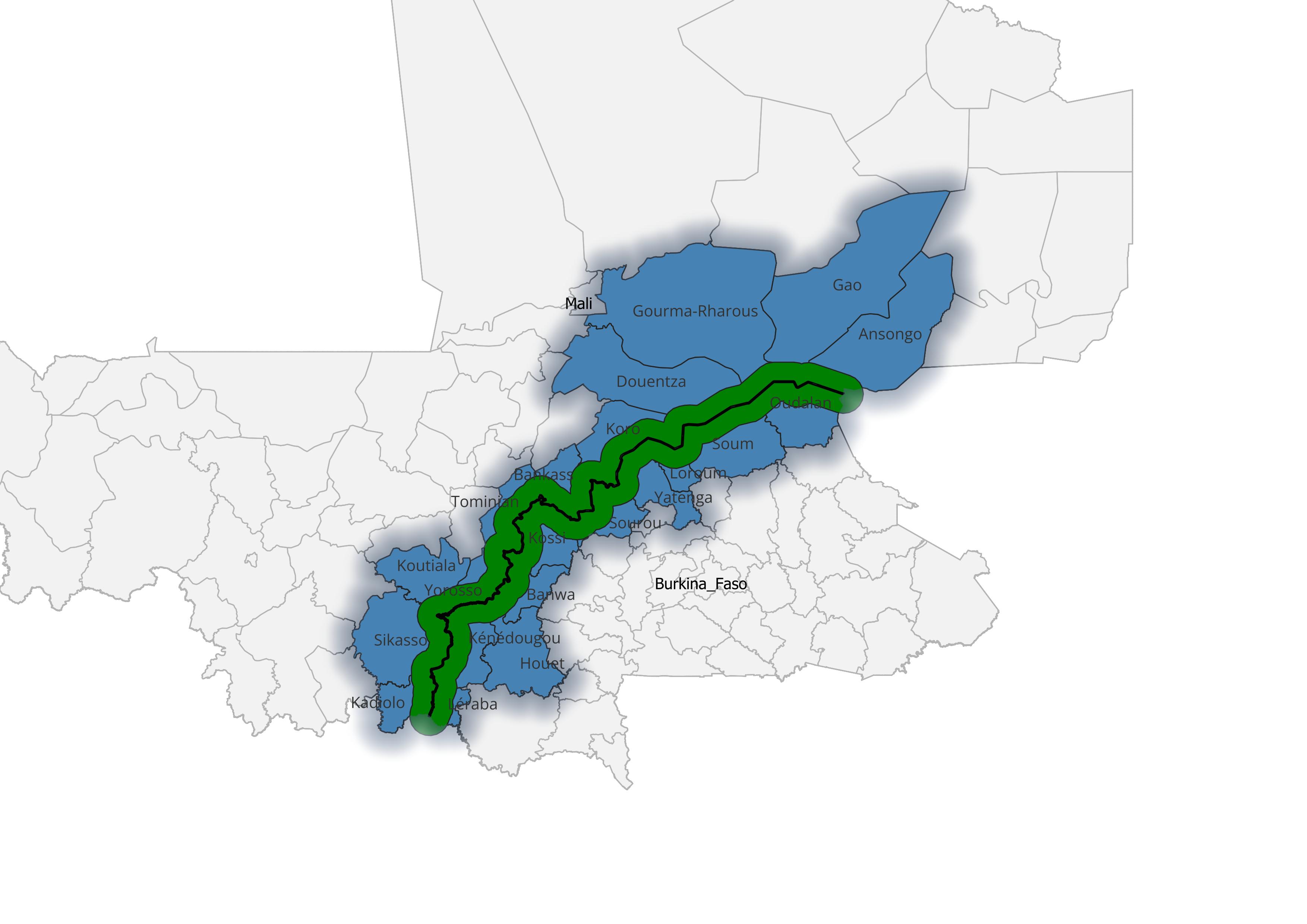 Burkina Faso - Mali Borderland