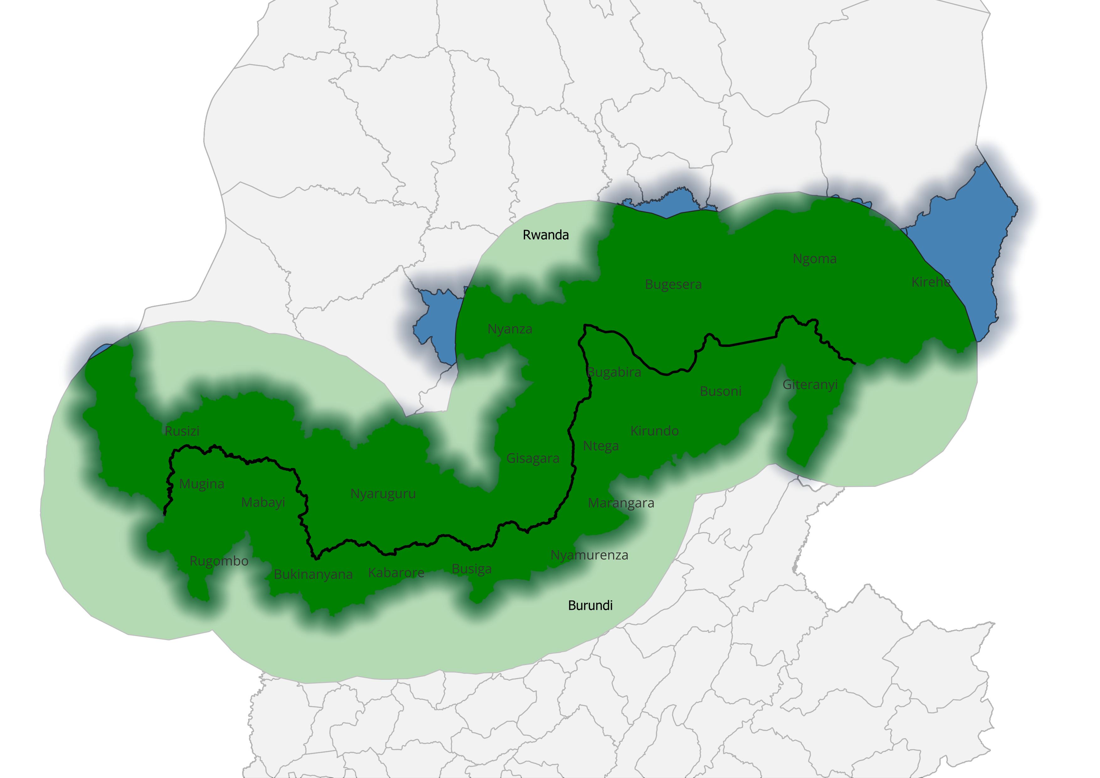 Burundi Rwanda Borderland