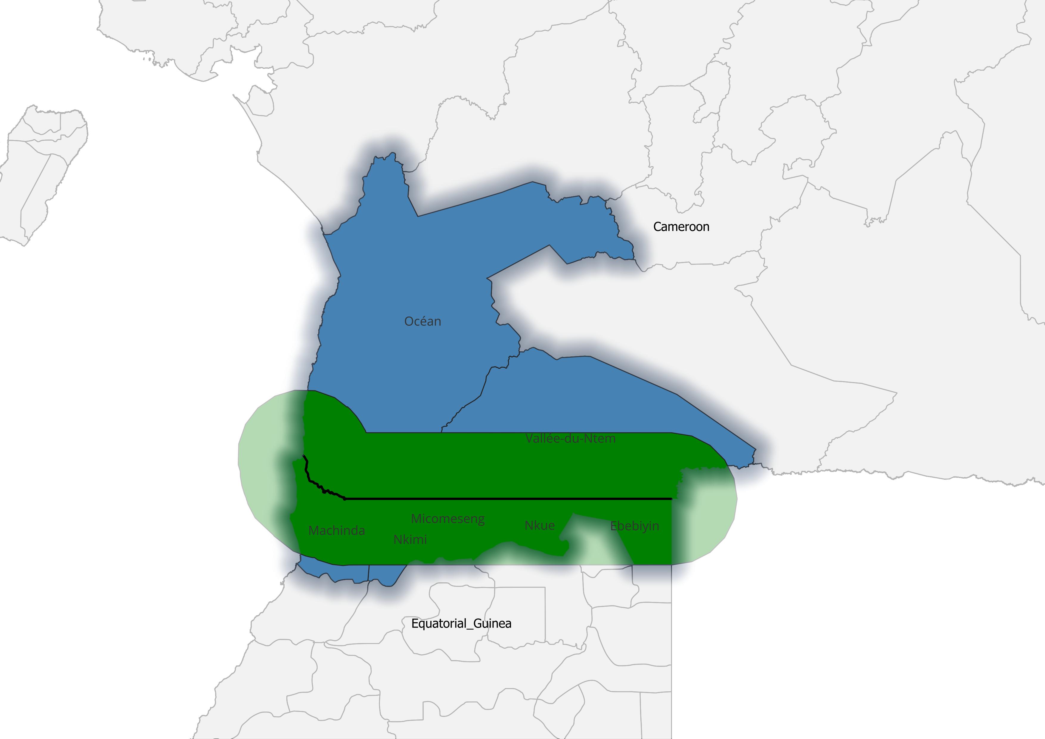 Cameroon Equatorial Guinea Borderland