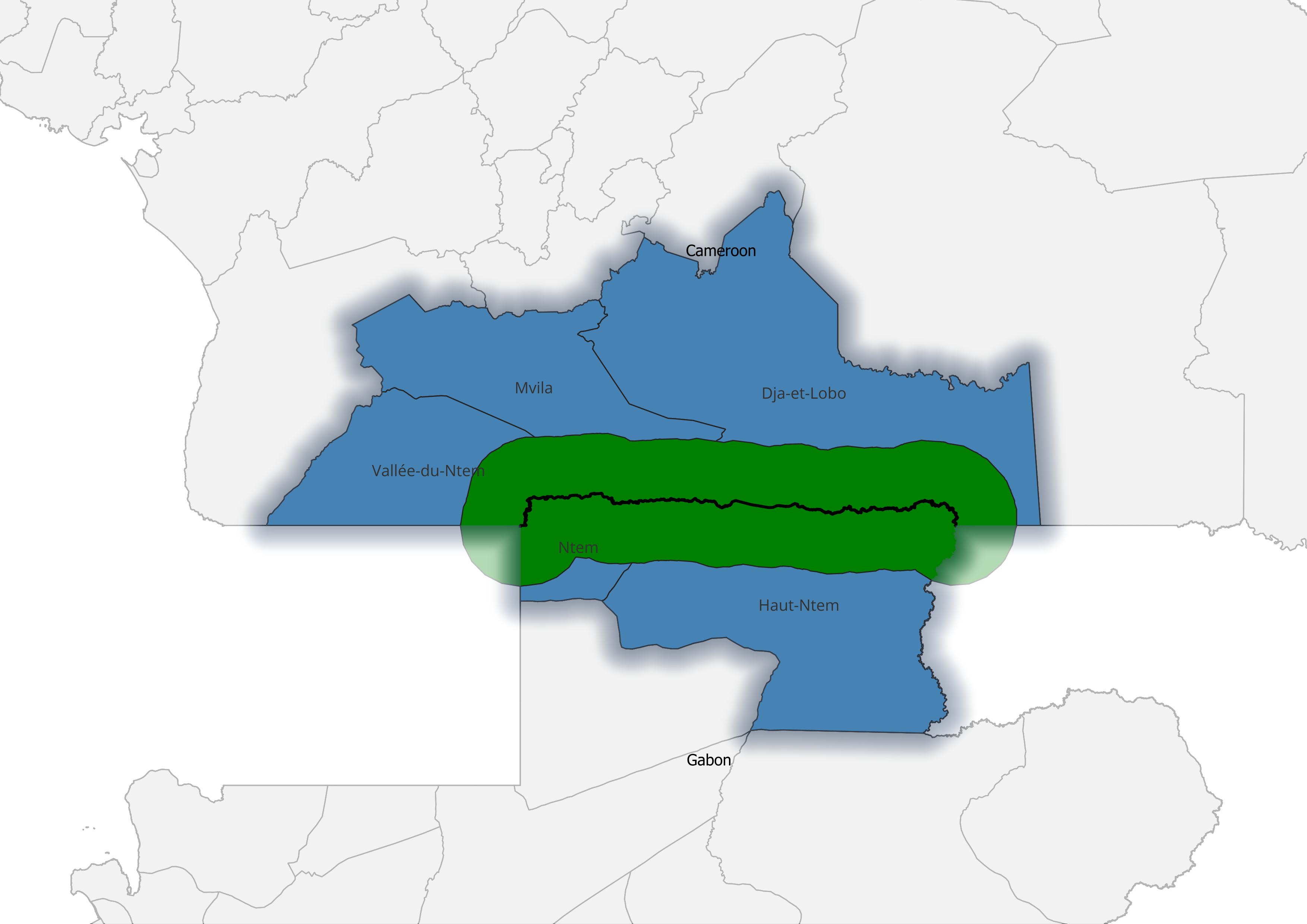 Cameroon Gabon Borderland