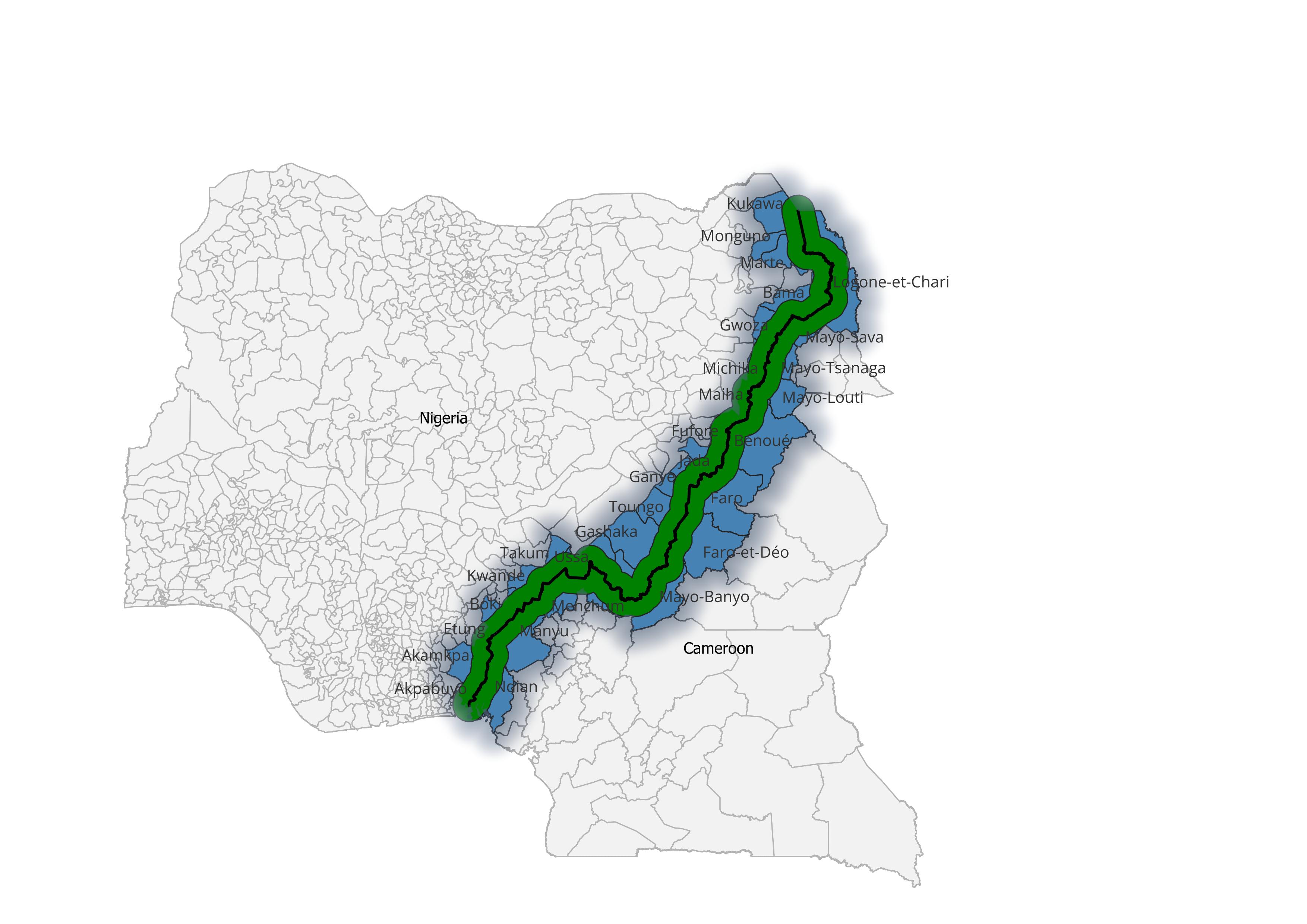 Cameroon Nigeria Borderland