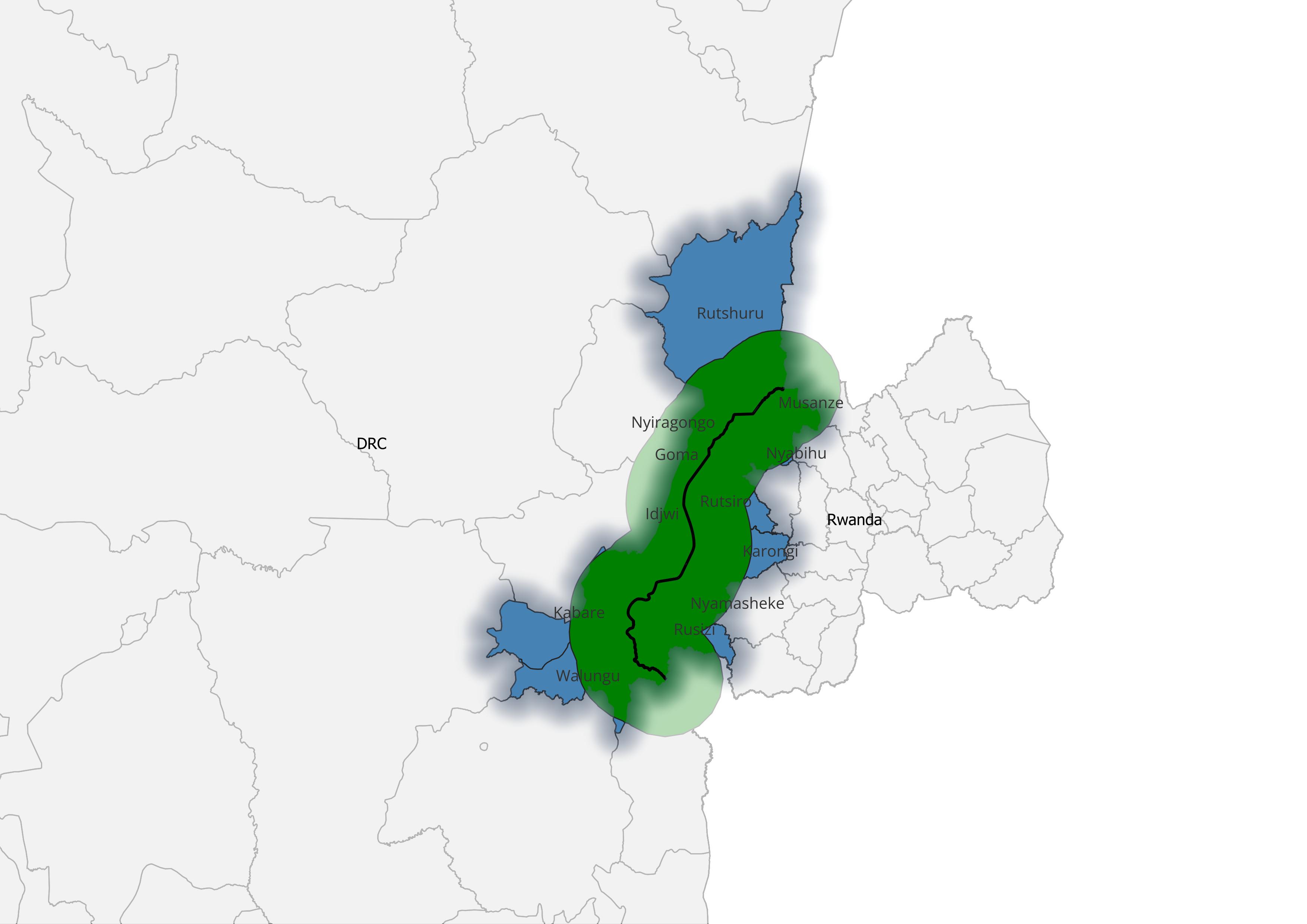 DRC Rwanda Borderland