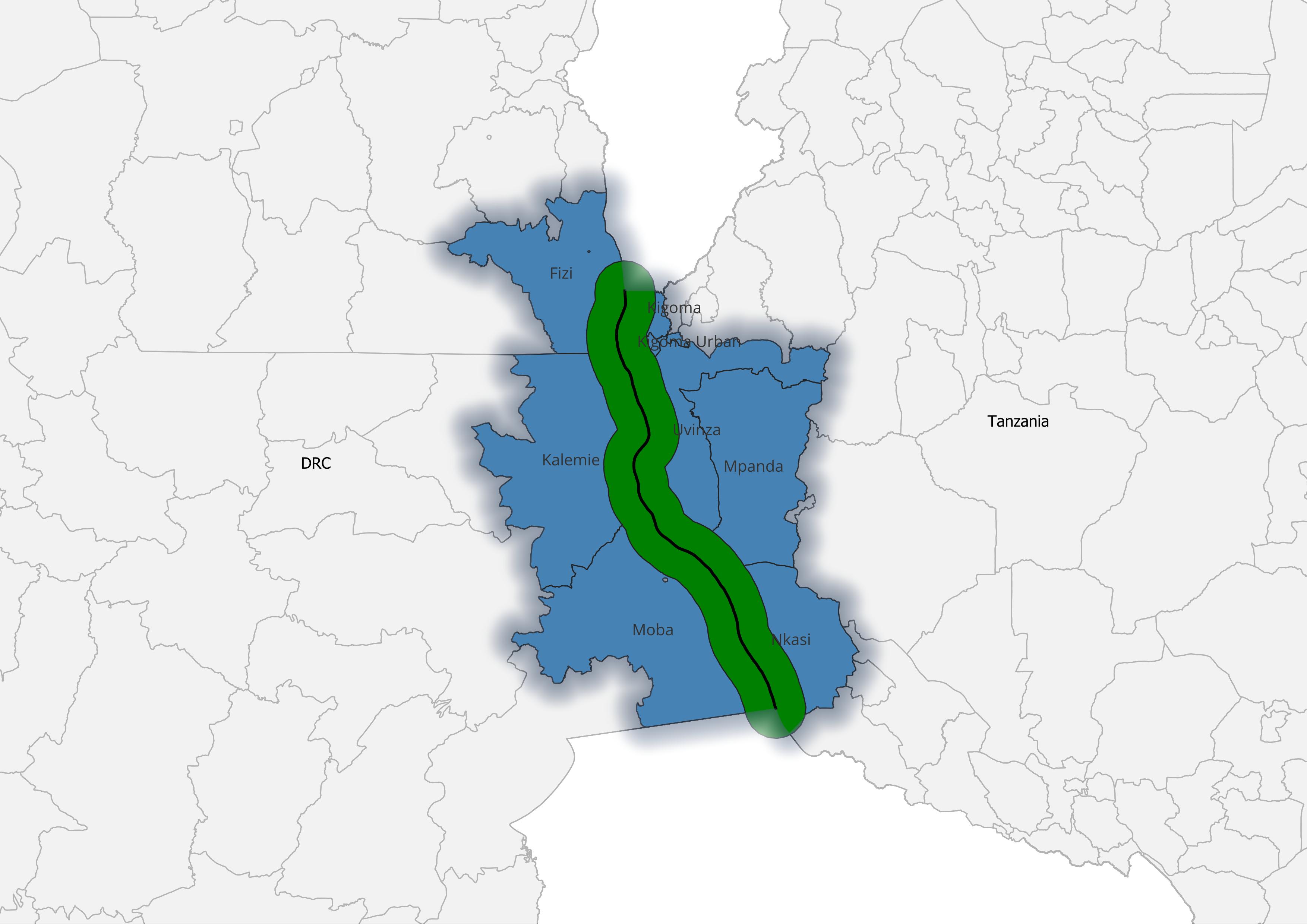 DRC Tanzania Borderland