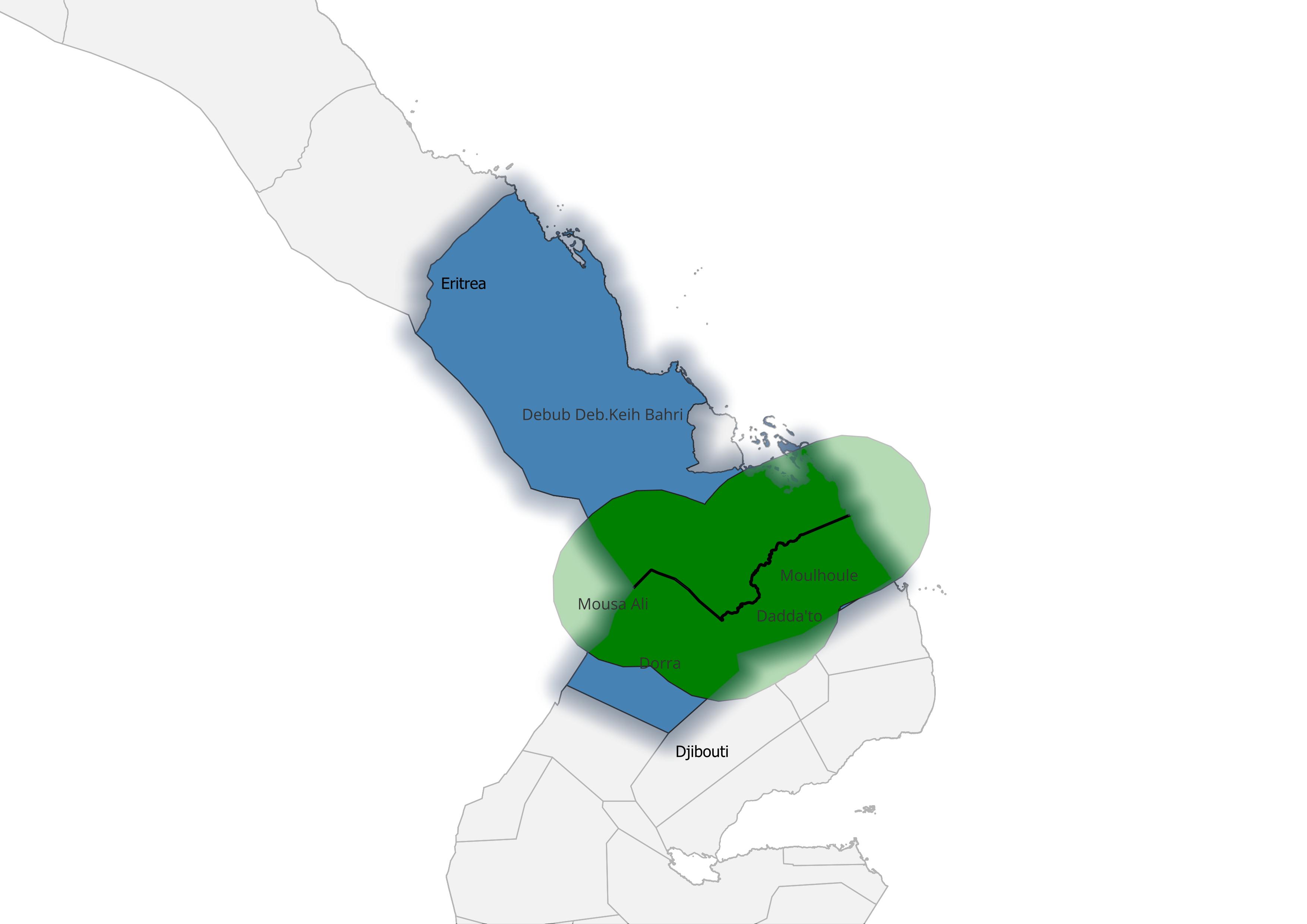 Djibouti Eritrea Borderland