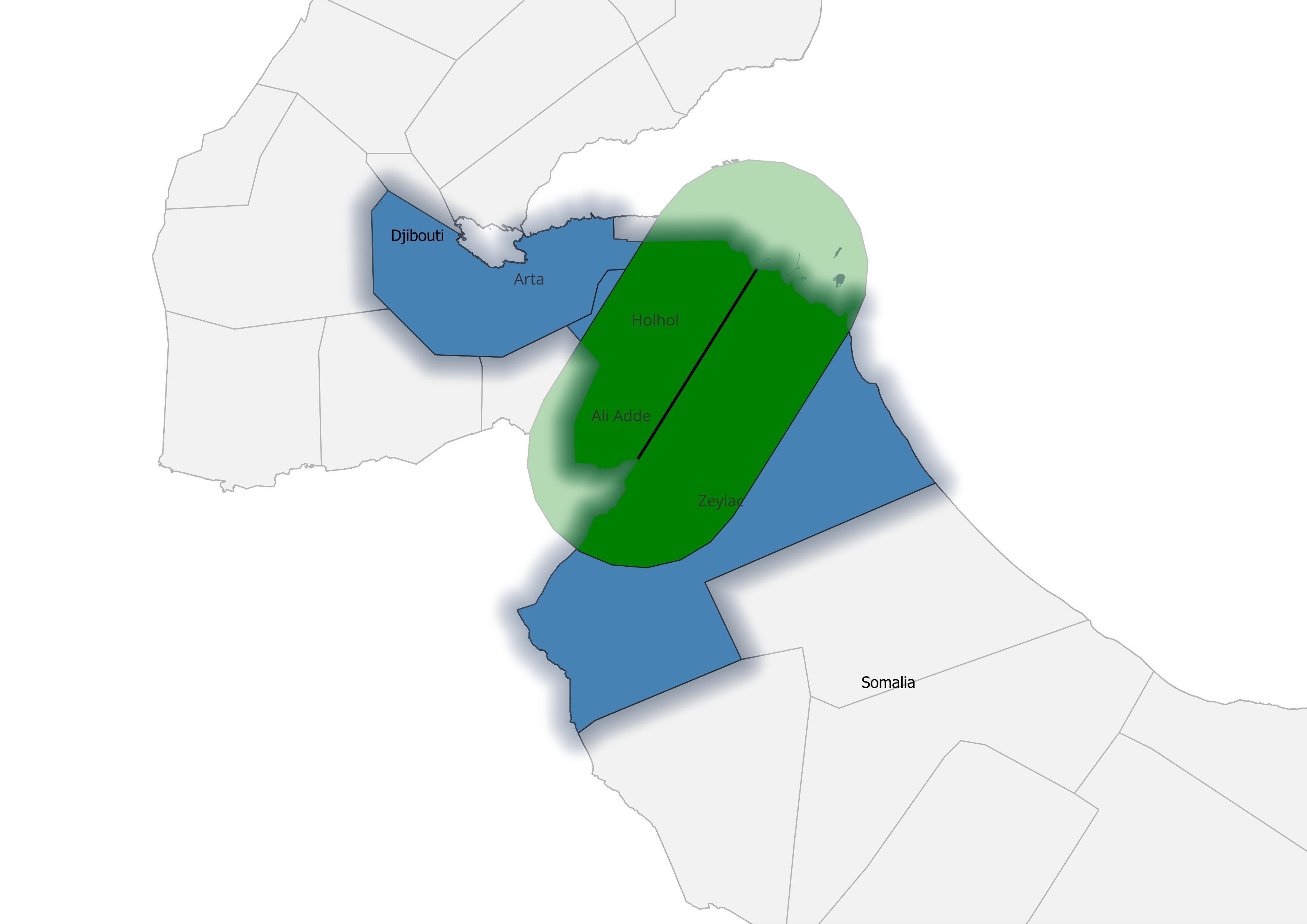 Djibouti Somalia Borderland