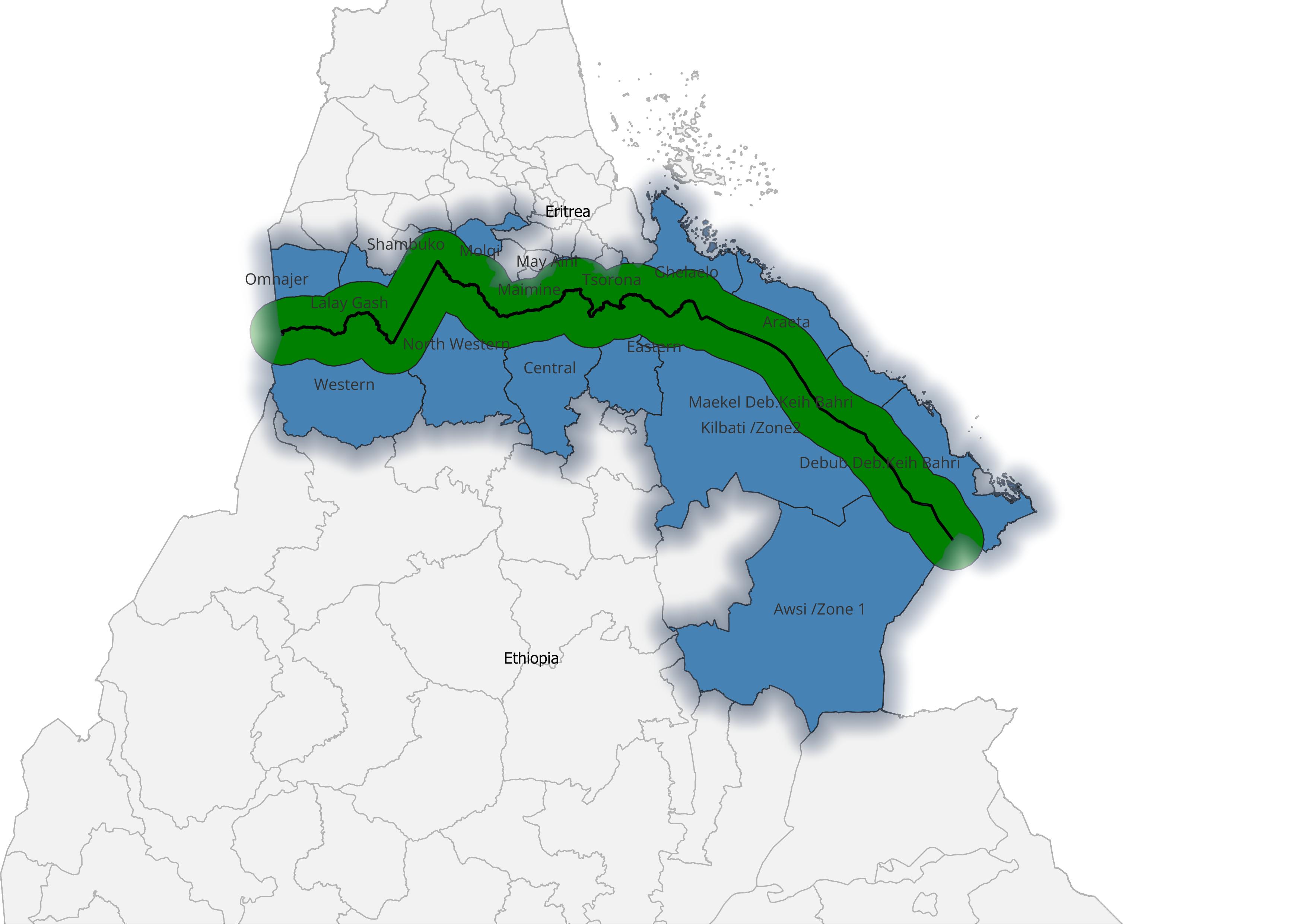 Eritrea Ethiopia Borderland