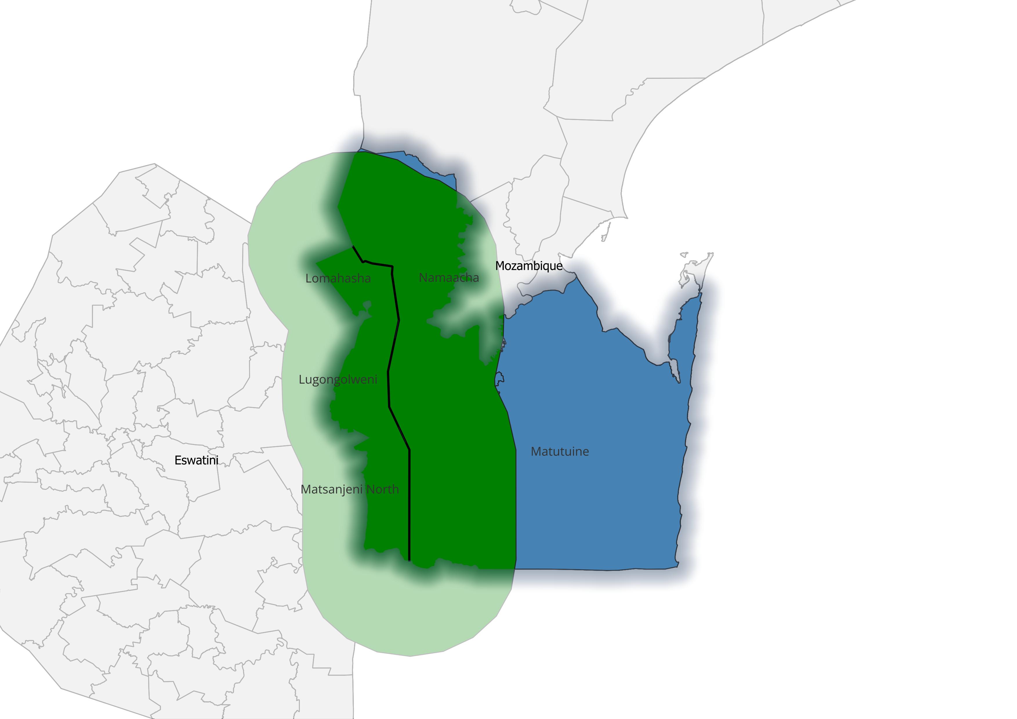 Eswatini Mozambique Borderland