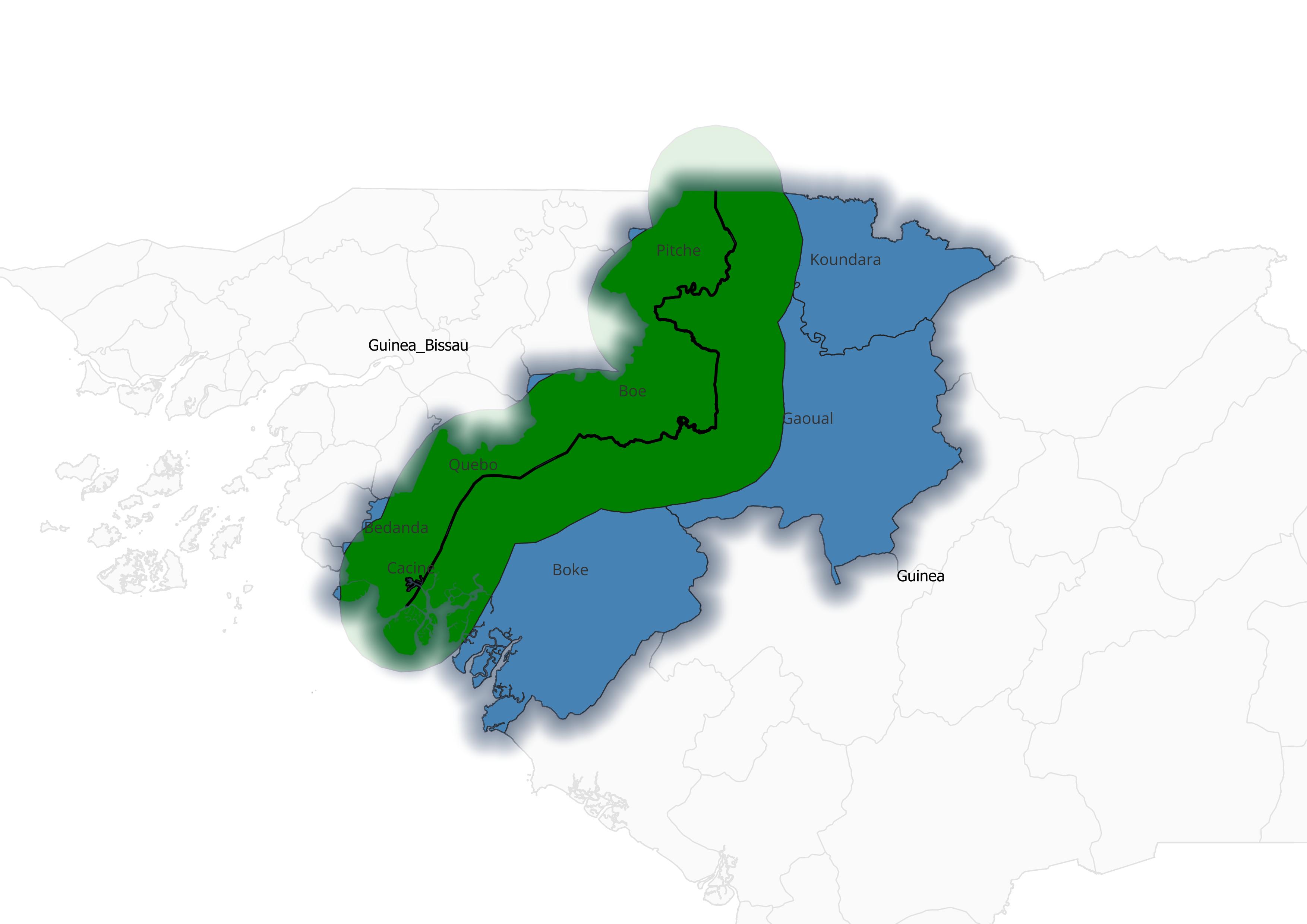 Guinea Guinea Bissau Borderland