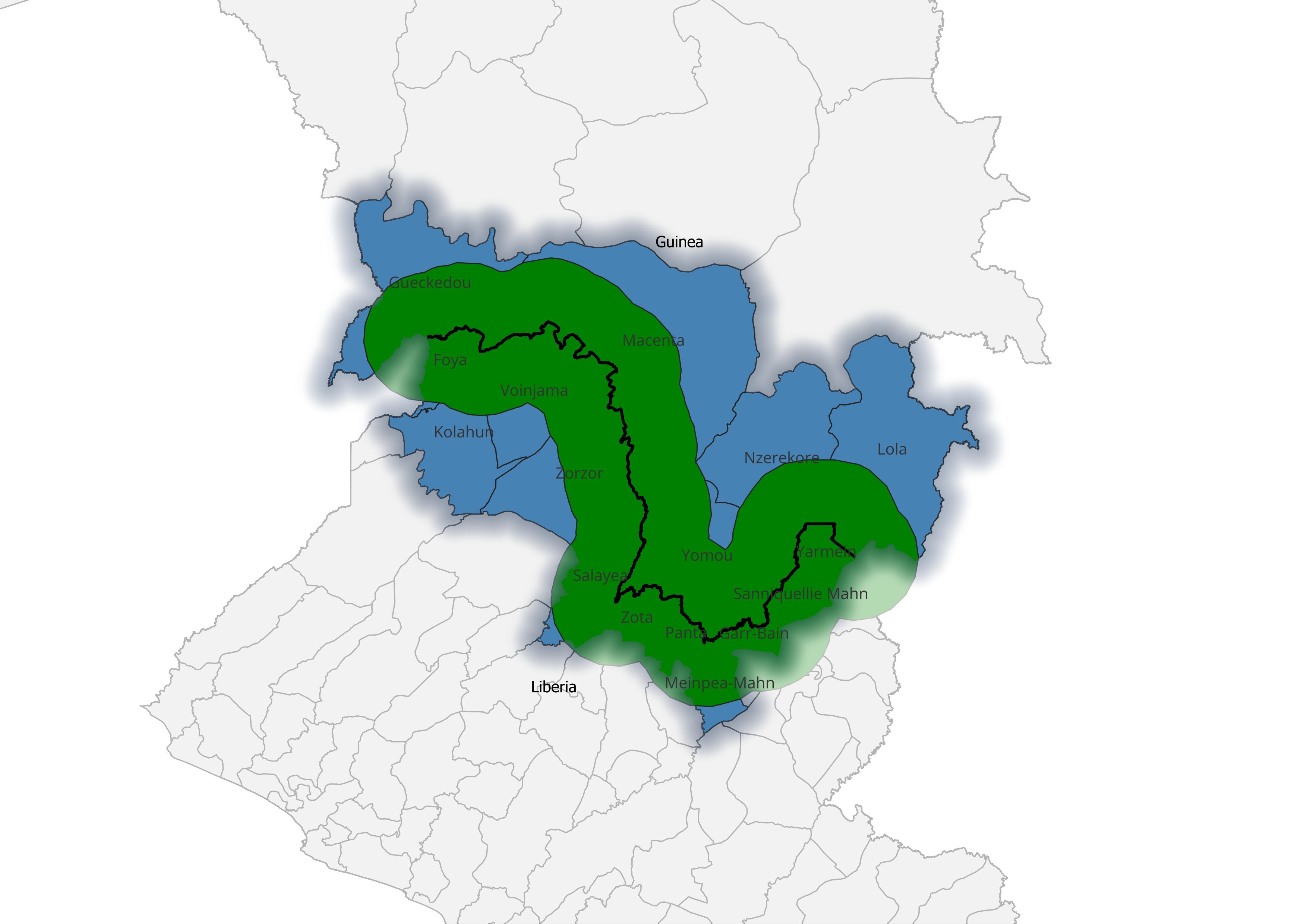 Guinea Liberia Borderland