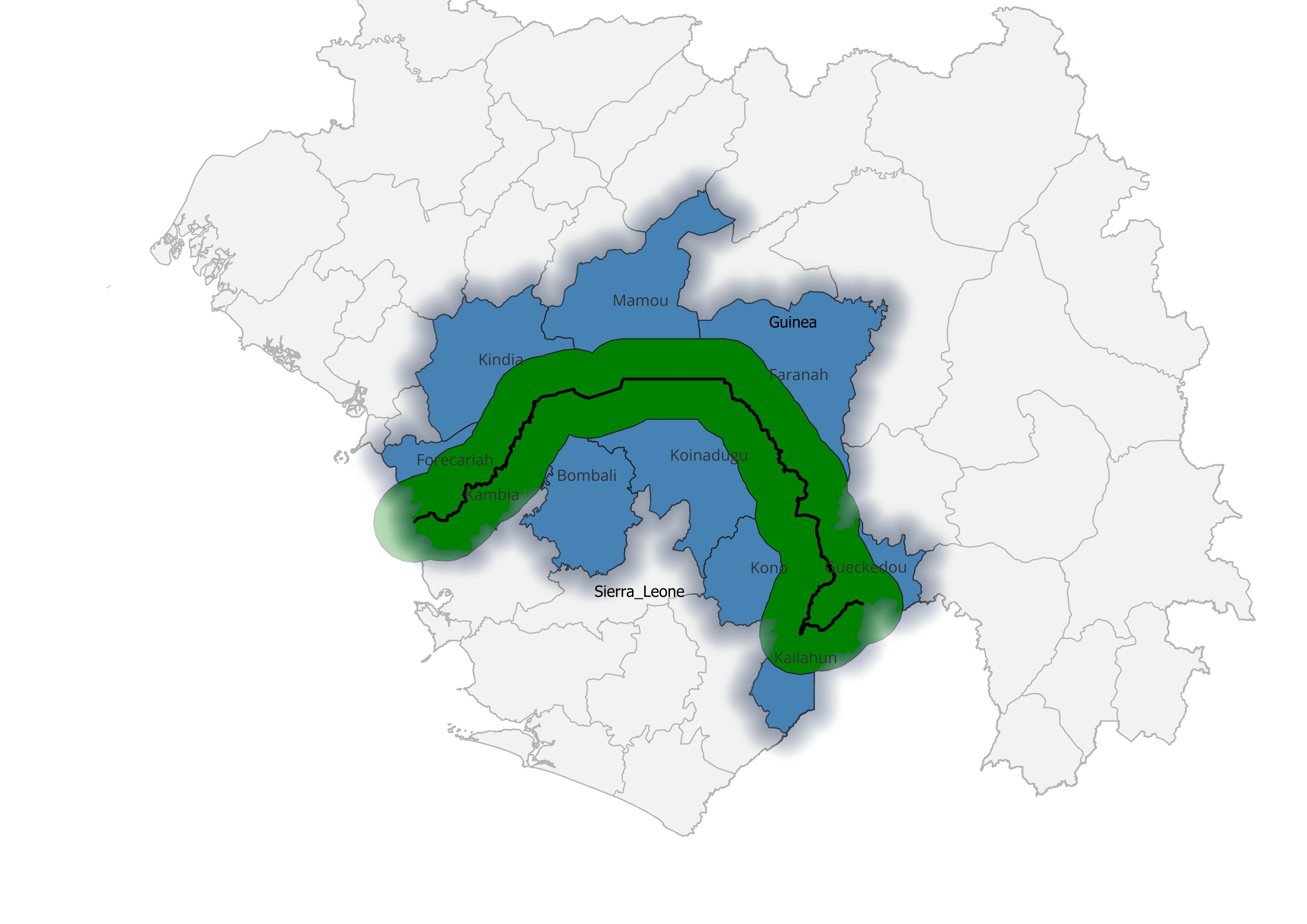 Guinea Sierra Leone Borderland