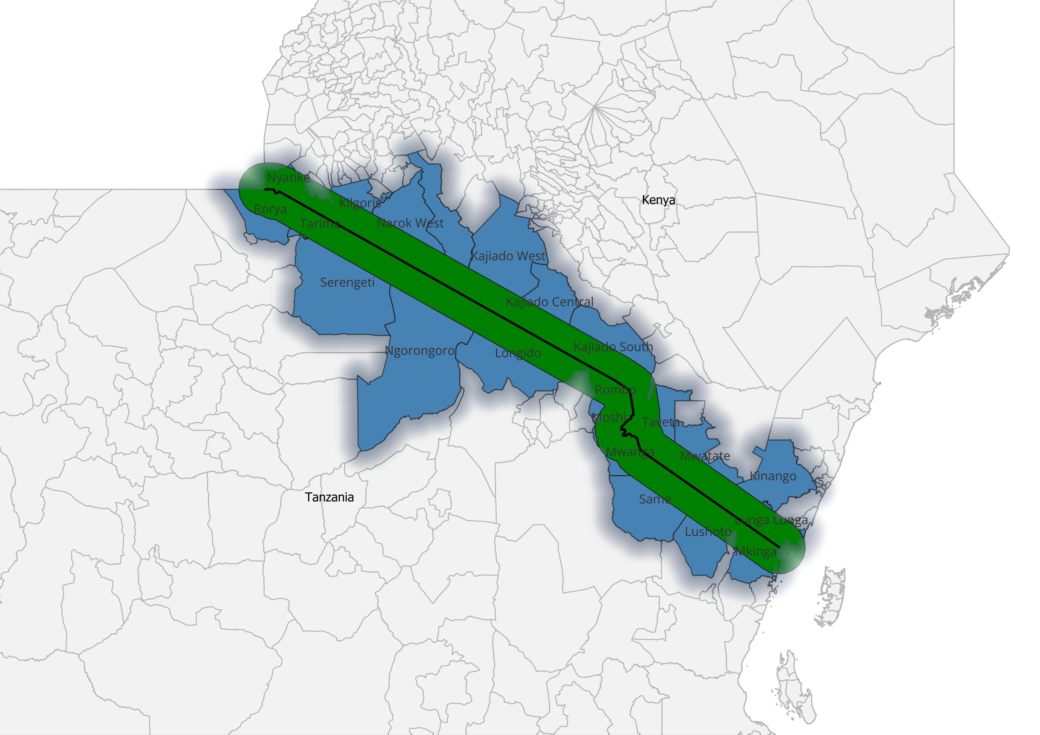 Kenya Tanzania Borderland