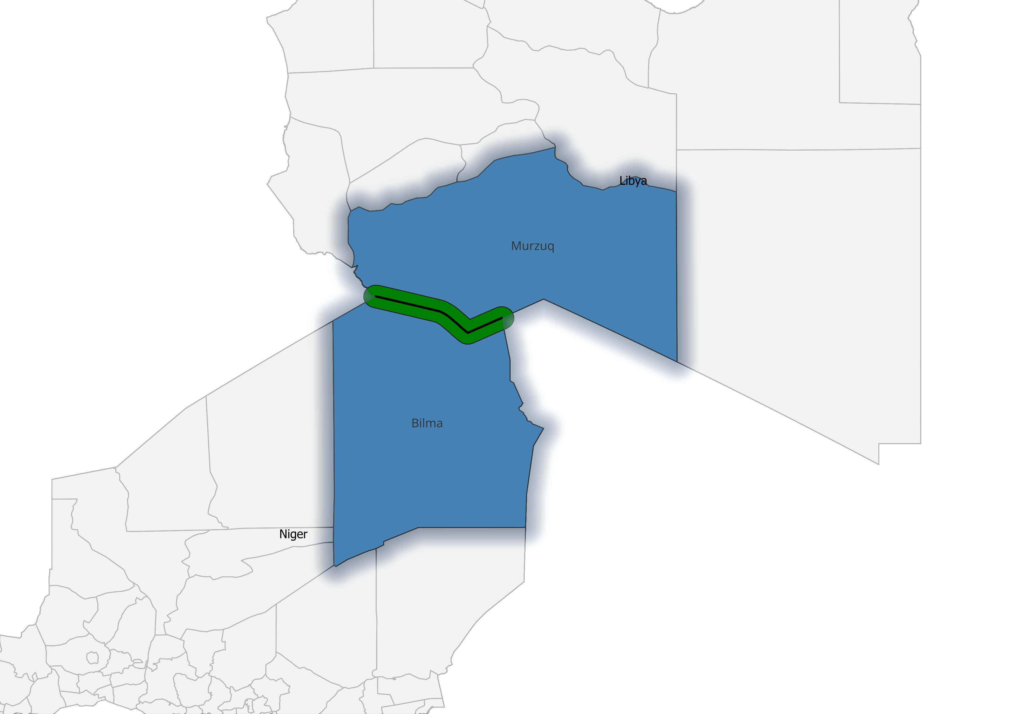 Libya Niger Borderland