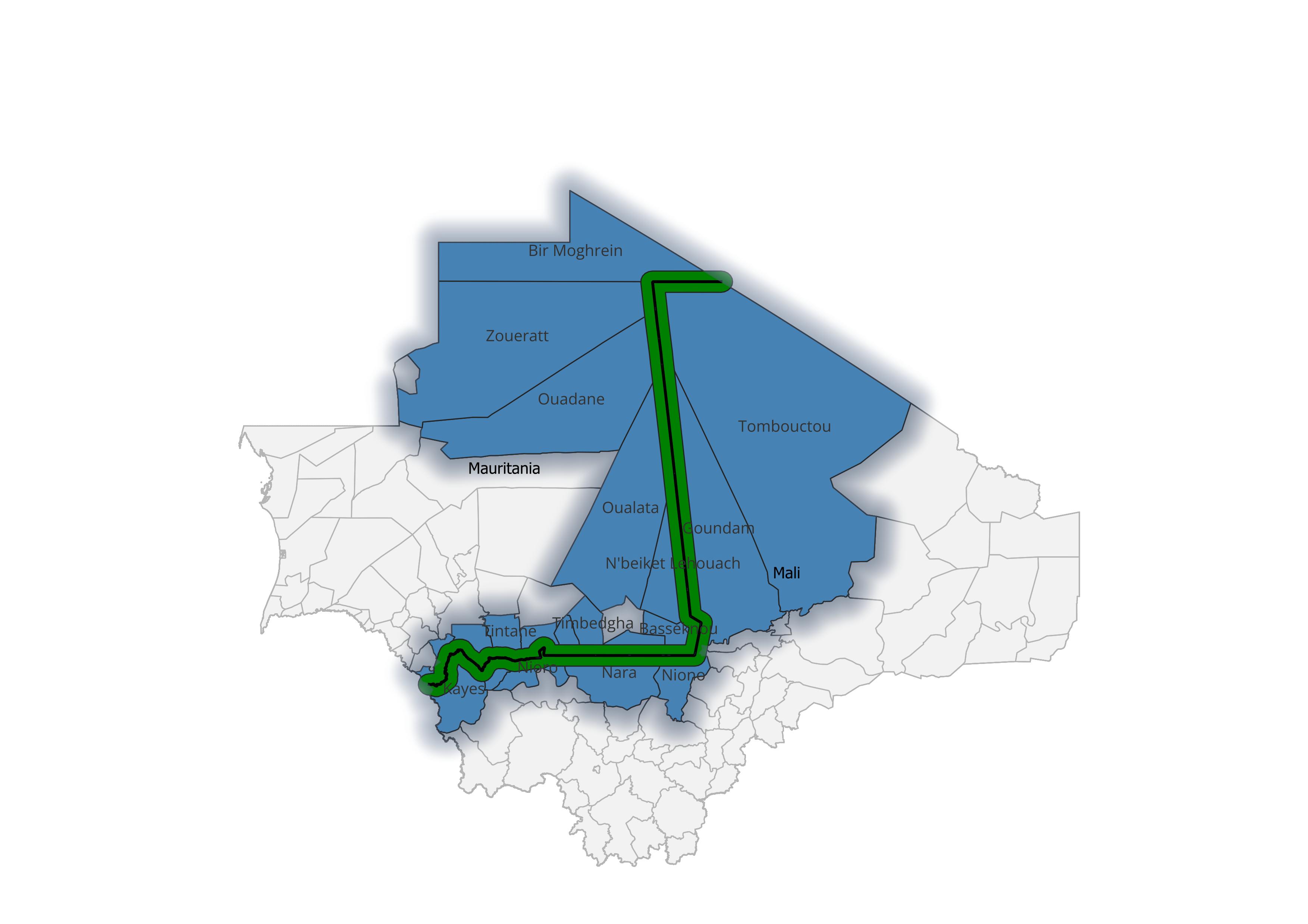 Mali Mauritania Borderland