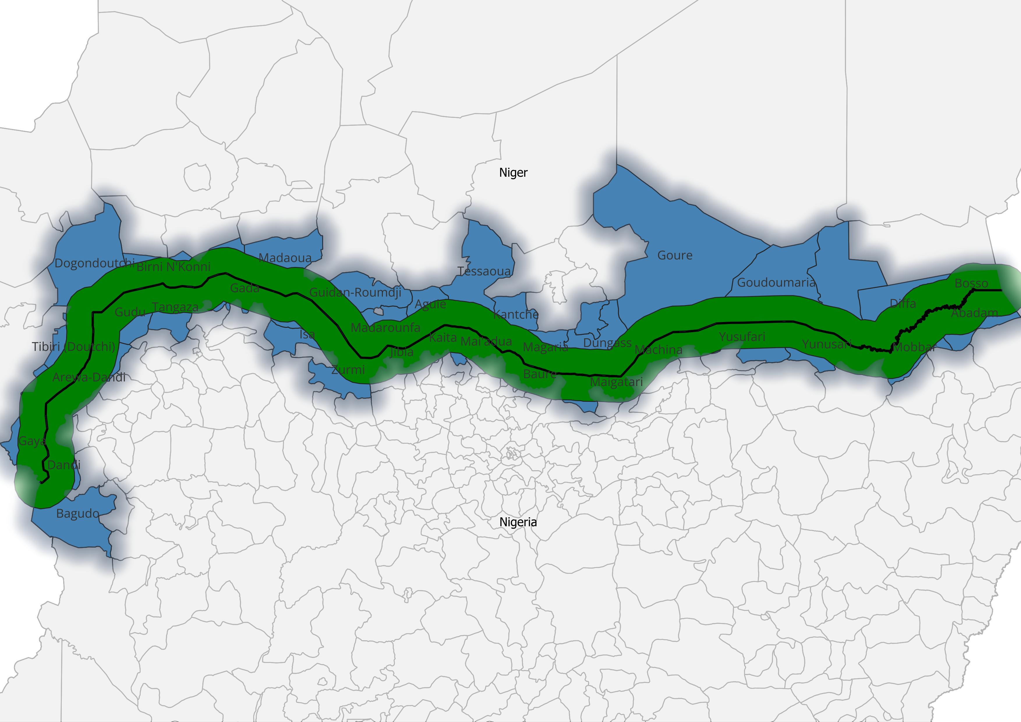 Niger Nigeria Borderland