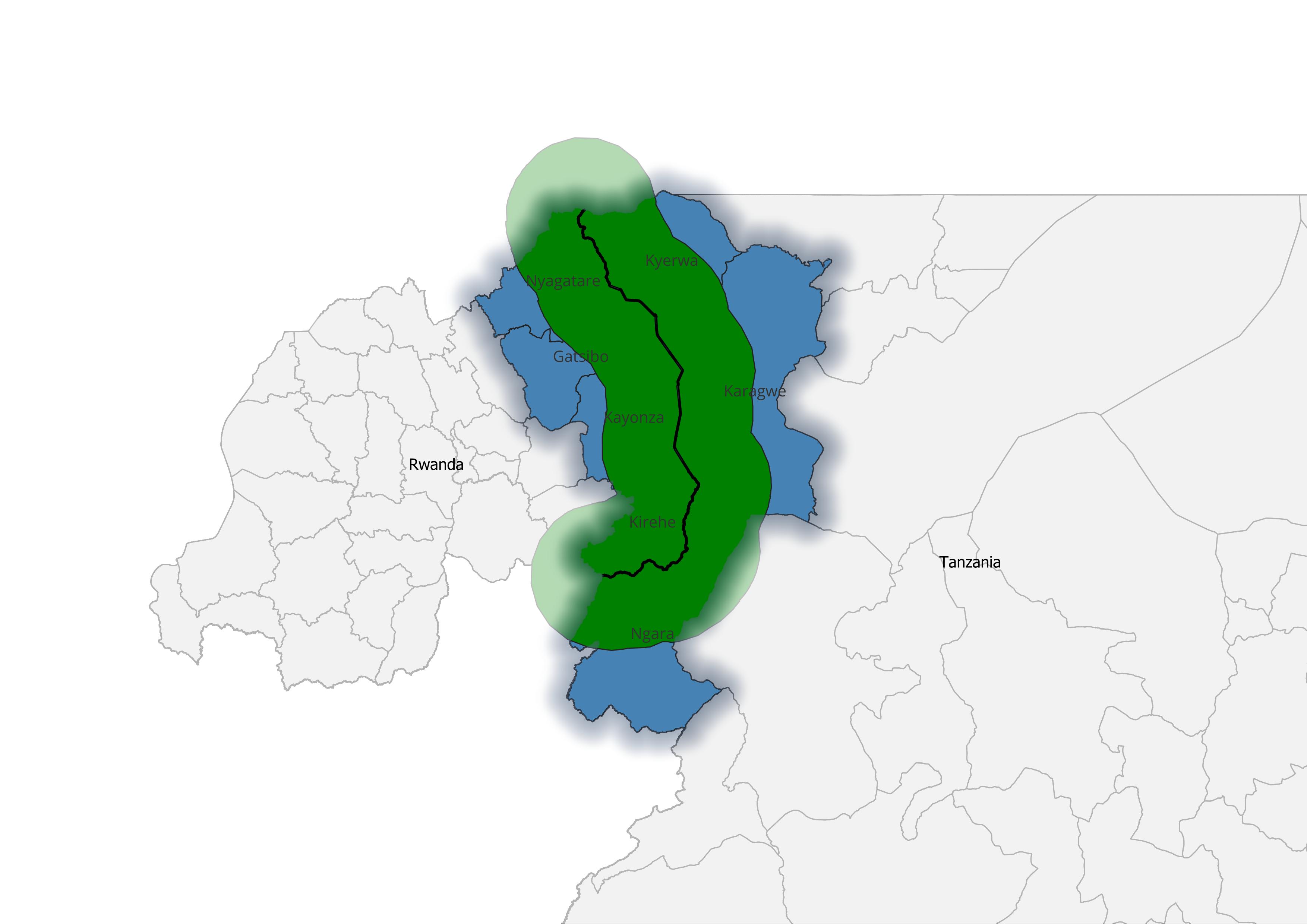 Rwanda Tanzania Borderland