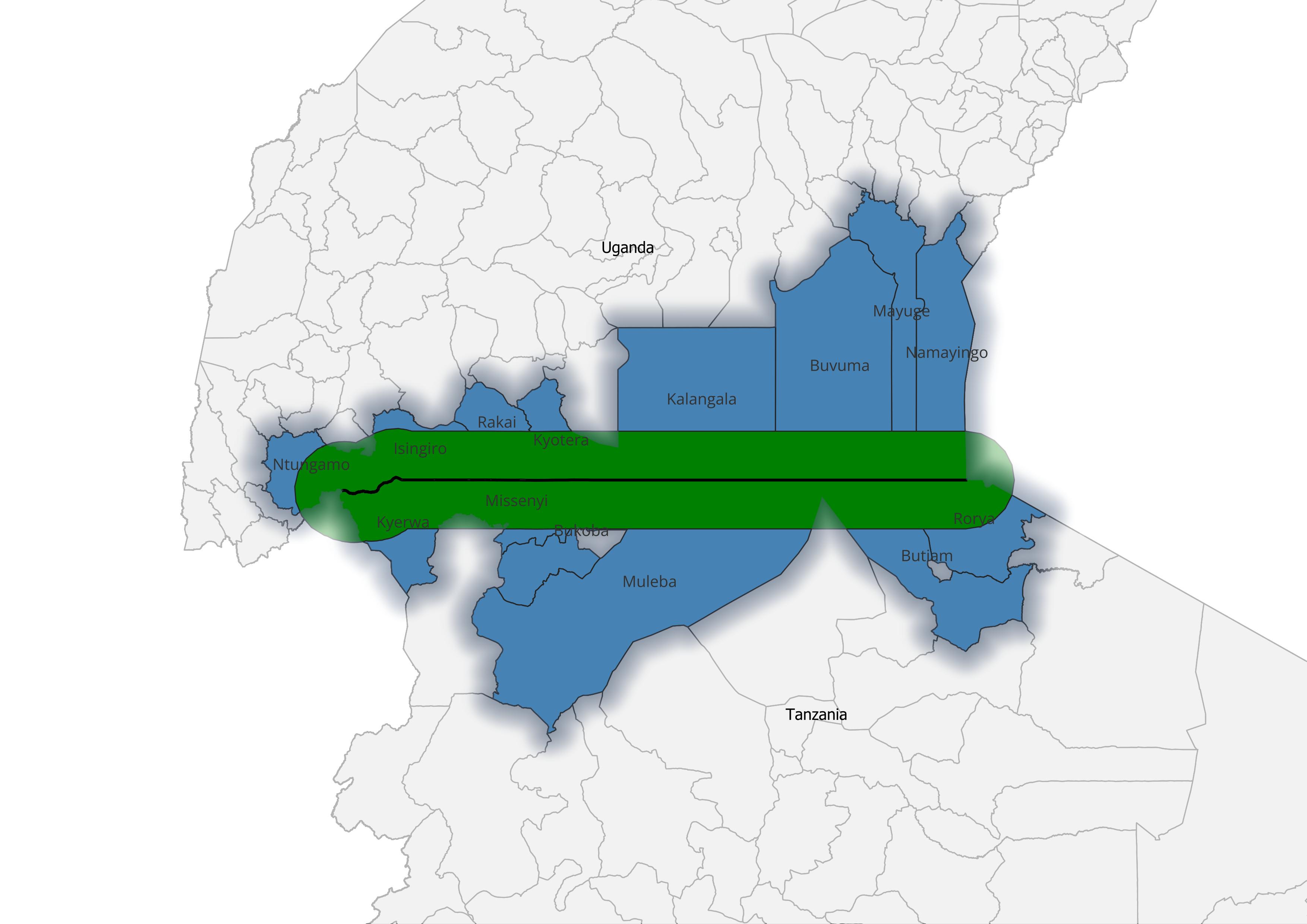 Tanzania Uganda Borderland